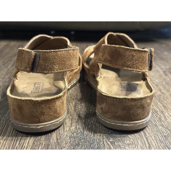 Born Women's Ebba Brown Suede Sandals SZ 8 - Picture 9 of 15